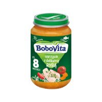 BoboVita Warzywa z delikatną rybą po 8 miesiącu, 190 g