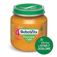 BoboVita Zupka marchewkowa z ryżem - 125g