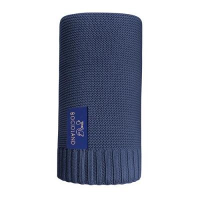 BOCIOLAND Kocyk bambusowy Paris Deep Space 80x100cm