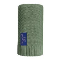 BOCIOLAND Kocyk bambusowy Paris Green Hunter 80x100cm