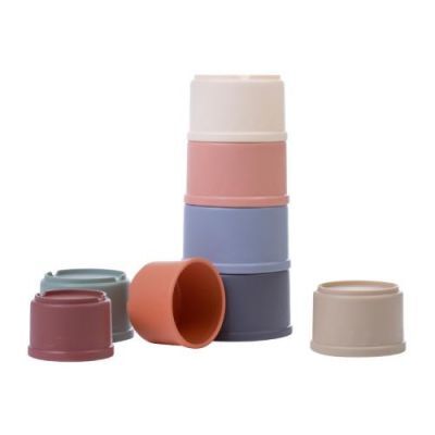 BOCIOLAND Kubeczki przelewajka do kąpieli, 8szt.