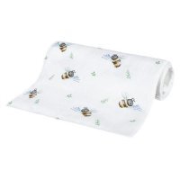 BOCIOLAND Pieluszka bambusowa 40x40cm pszczółki