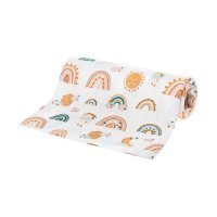 BOCIOLAND Pieluszka bambusowa 75X75 Tęcza