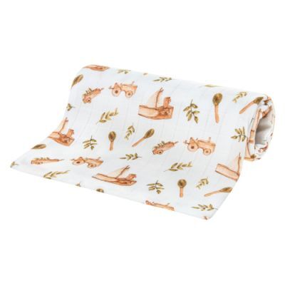 BOCIOLAND Pieluszka bambusowa 75x75cm Zabawki