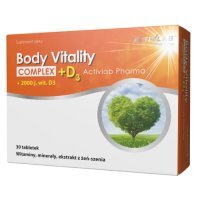 BODY VITALITY COMPLEX + D3 30 kapsułek Activlab Pharma