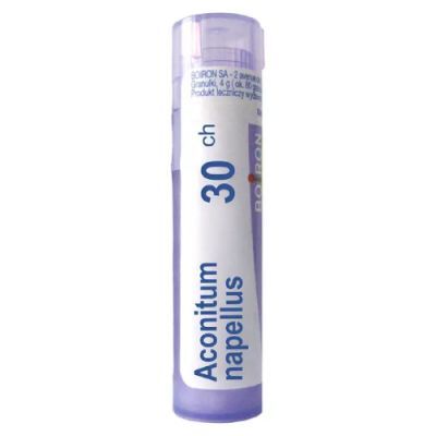 BOIRON Aconitum napellus 30 CH granulki 4g ( około 80 granulek)
