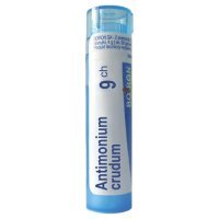 BOIRON Antimonium crudum 9 CH granulki 4g ( około 80 granulek)