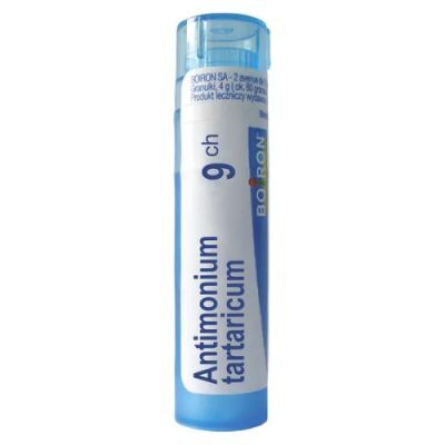 BOIRON Antimonium tartaricum 9CH 4g ( około 80 granulek)