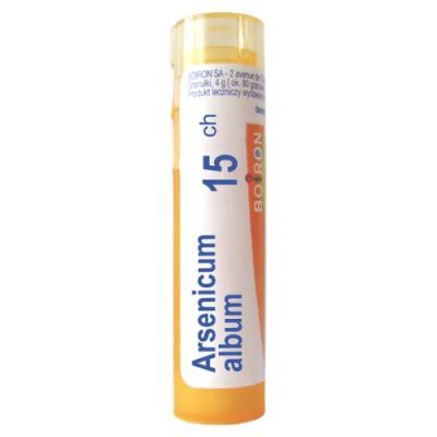 BOIRON Arsenicum album 15 CH granulki 4g ( około 80 granulek)