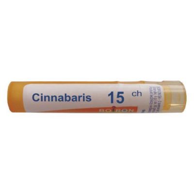 BOIRON Cinnabaris 15 CH granulki 4 g ( około 80 granulek)