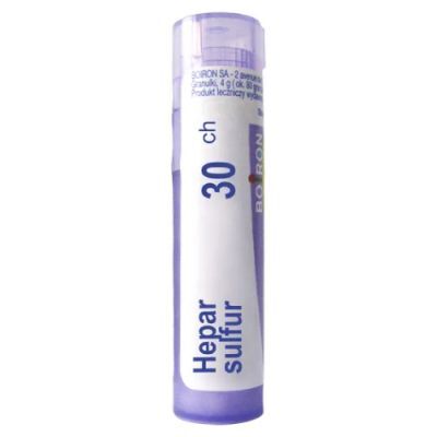 BOIRON Hepar sulfur 30 CH granulki 4 g