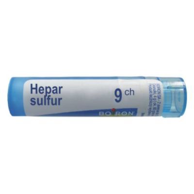 BOIRON Hepar Sulfur 9 CH granulki 4 g (ok 80 granulek)