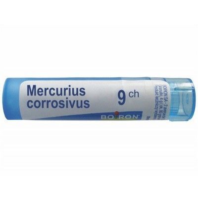 BOIRON Mercurius Corrosivus 9 CH granulki 4g (około 80 granulek )