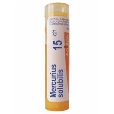 Boiron Mercurius Solubilis 15 CH, 4 g