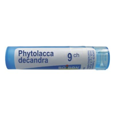 BOIRON Phytolacca Decandra 9 CH granulki 4g (około 80 granulek)