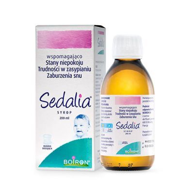Boiron Sedalia Syrop uspokajający od 1. roku życia, 200 ml