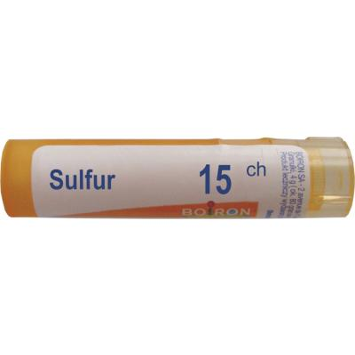 BOIRON Sulfur 15 CH granulki 4 g (ok. 80 granulek)