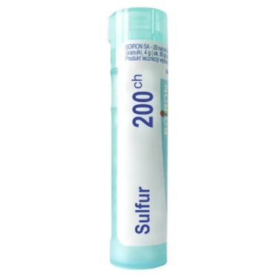 BOIRON Sulfur 200 CH granulki 4 g (ok. 80 granulek)