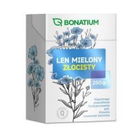 Bonatium Len Mielony Złocisty do zaparzania, 250g