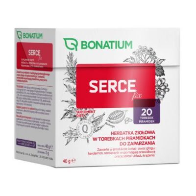 Bonatium Serce fix herbatka ziołowa, 2 g, 20 szt.