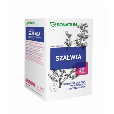 BONATIUM Szałwia Herbatka ziołowa 30 saszetek po 1,2 g