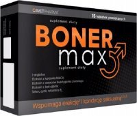 BONER MAX 15 tabletek