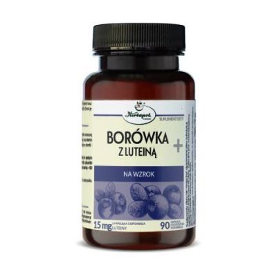Borówka z luteiną + Na wzrok, 90 kaps.