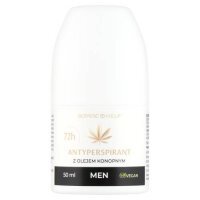 BOTANIC HELP Antyperspirant MEN 48h z olejem konopnym 50 ml
