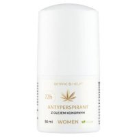 BOTANIC HELP Antyperspirant WOMEN 48h z olejem konopnym 50 ml