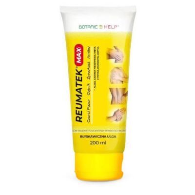 BOTANIC HELP Reumatek MAX żel 200 ml