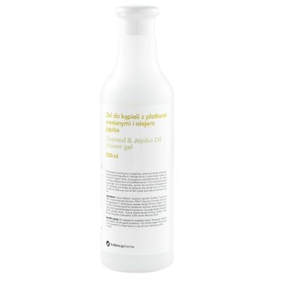 Botanicapharma Żel do kąpieli z płatków owsianych i z oleju jojoba, 500 ml