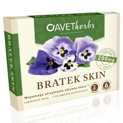 BRATEK SKIN Avet Herbs 30 tabletek