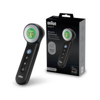Braun BNT400 Black No Touch + Touch termometr bezdotykowy z Age Precision tryb nocny