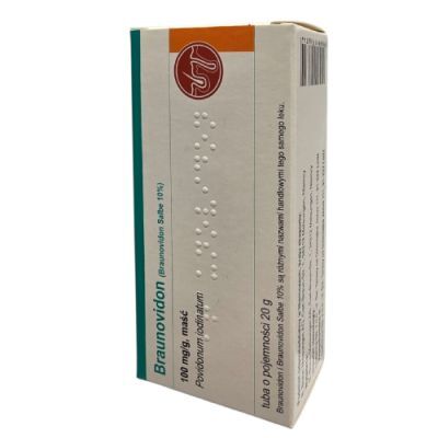 Braunovidon 100 mg/g Maść, 20 g Delfarma