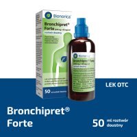 Bronchipret Forte syrop,  50 ml - lek wykrztuśny