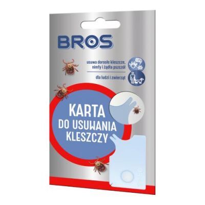 BROS Karta do usuwania kleszczy, 1 szt.