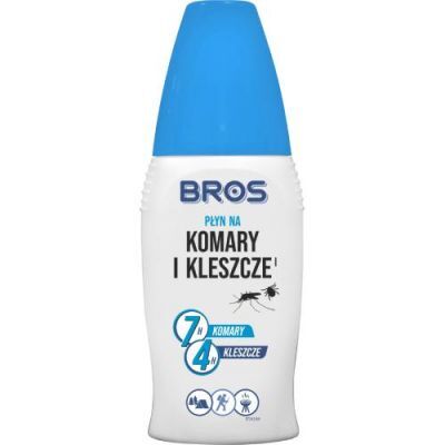 BROS Płyn na komary i kleszcze, 100ml