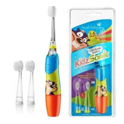 BRUSHBABY KidzSonic Szczoteczka soniczna dla dzieci 3-6 lat