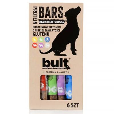 Bult Bar Przysmak dla psa batonik proteinowy mix smaków, 6 x 37,5 g