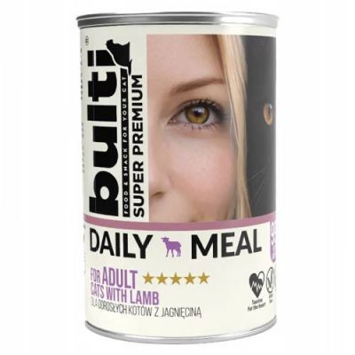 Bulti Daily Meal Adult Mokra karma dla kota Jagnięcina (dorosły), 400 g