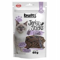 Bulti Jerky Sticks Przysmak dla kota Jagnięcina, 60 g