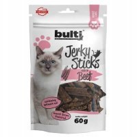 Bulti Jerky Sticks Przysmak dla kota Wołowina, 60 g