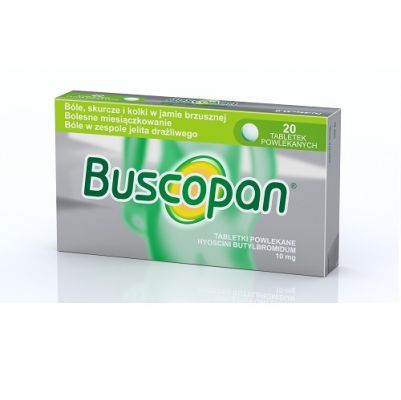 BUSCOPAN 10 mg 20 tabletek