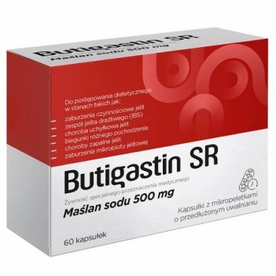 Butigastin SR, 60 kaps.