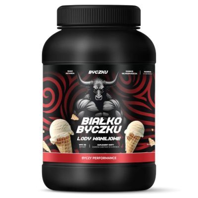Byczku Białko Byczku lody waniliowe, 1000 g