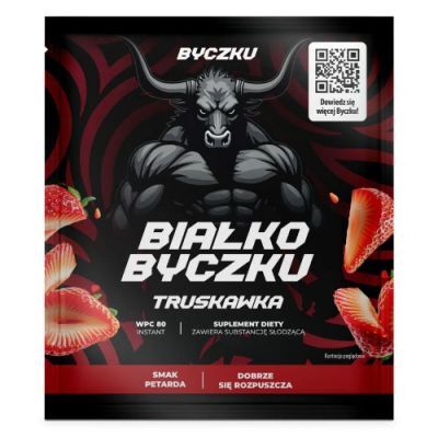 Byczku Białko Byczku truskawka, 30 g