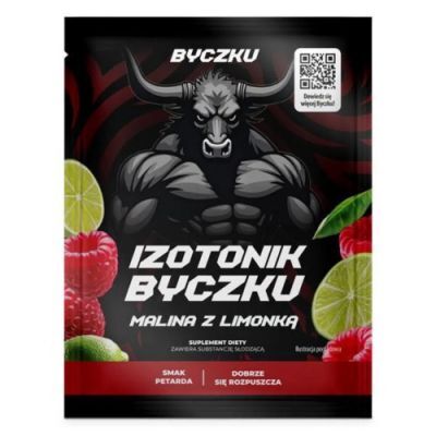 Byczku Izotonik Byczku malina z limonką, 31,5 g