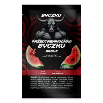 Byczku Przedtreningówka Byczku arbuz, 14 g