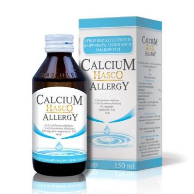 CALCIUM HASCO ALLERGY syrop 150 ml