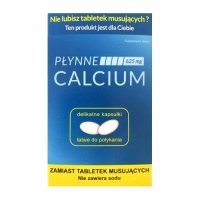 CALCIUM PŁYNNE 10 kapsułek do połykania